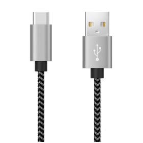 Cavo USB A Maschio 2.0 / USB-C&trade Maschio 2A 2 m Alluminio
