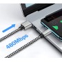 Cavo USB A Maschio 2.0 / USB-C&trade Maschio 2A 2 m Alluminio