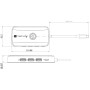 Adattatore Video Extender Wireless con Hub USB-C&trade 5-IN-1