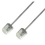 Cavo di rete Patch in Rame Ultra Slim Cat.6 Grigio UTP 0,25 m