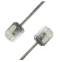 Cavo di rete Patch in Rame Ultra Slim Cat.6 Grigio UTP 1 m