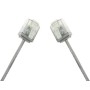 Cavo di rete Patch in Rame Ultra Slim Cat.6 Grigio UTP 0,5 m