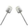 Cavo di rete Patch in Rame Ultra Slim Cat.6 Grigio UTP 0,25 m
