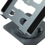 Supporto per Notebook 10-17,3'' Rotazione 360&deg Alluminio