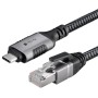 Cavo USB-C&trade Maschio a Ethernet RJ45 Maschio 3m