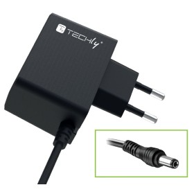 Alimentatore AC/DC 5V 1A Plug 5.5x2.1 mm Slim Nero