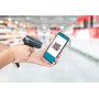 Lettore di Codici a Barre LED 2D Wireless a Lungo Raggio