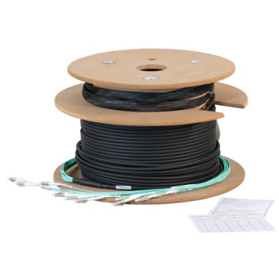 Cavo Fibra Ottica Trunk Multimodale 50/125 4 fibre OM3 LC/LC 30m