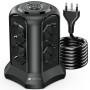 Multipresa da Tavolo a Torretta Salvaspazio 8 Prese Schuko 2 USB-A e 2 USB-C&trade