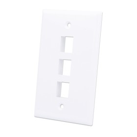 Placca Porta Frutti 3 Posti Mod.503 Bianco