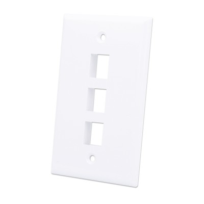Placca Porta Frutti 3 Posti Mod.503 Bianco