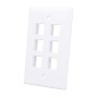 Placca Porta Frutti 6 Posti Mod.503 Bianco