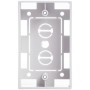 Scatola di Giunzione per Placca mod. 503 Bianco