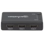 Splitter HDMI 4K UHD 3D con LED 4 vie