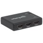 Splitter HDMI 4K UHD 3D con LED 4 vie