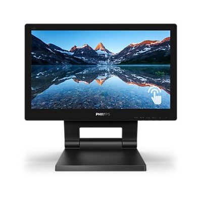 PHILIPS MONITOR TOUCH 15,6 1366x768, IP54, 1O PUNTI TOCCO, VGA/DVI/DP/HDMI, MULTIMEDIALE