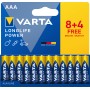 Confezione 12 Batterie Varta Longlife Power Ministilo AAA