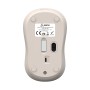 Mouse Wireless 1600dpi WM-602BK Beige