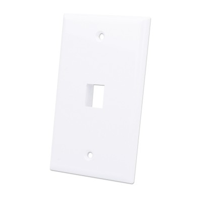 Placca Porta Frutti 1 Posto Mod.503 Bianco
