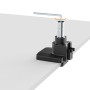 Supporto da Tavolo per Monitor Singolo 17-57'' con Molla a Gas in Alluminio Ultra Resistente con Porte USB