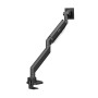 Supporto da Tavolo per Monitor Singolo 17-57'' con Molla a Gas in Alluminio Ultra Resistente con Porte USB