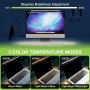 Barra Luminosa per Monitor 66 LED Luce di Lettura USB-C&trade con Regolazione Temperatura Colore e Dimmer