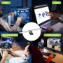 Barra Luminosa per Monitor 66 LED Luce di Lettura USB-C&trade con Regolazione Temperatura Colore e Dimmer