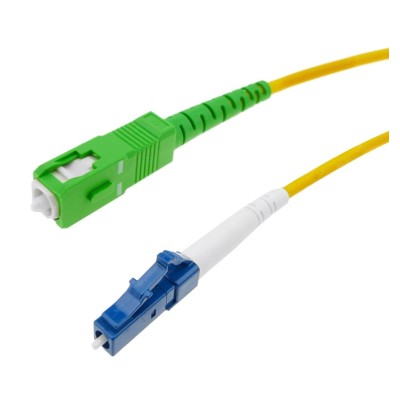 Cavo in Fibra Ottica FTTH Monomodale SC-APC/LC-UPC OS2 9/125 Simplex 10m