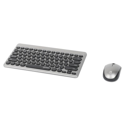 Set Combo Mini Tastiera Slim e Mouse 1200dpi USB Wireless MWK4095