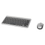 Set Combo Mini Tastiera Slim e Mouse 1200dpi USB Wireless MWK4095