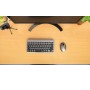 Set Combo Mini Tastiera Slim e Mouse 1200dpi USB Wireless MWK4095