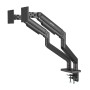 Supporto da Scrivania per Doppio Monitor 17-45'' con Molla Meccanica in Alluminio