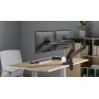 Supporto da Scrivania per Doppio Monitor 17-45'' con Molla Meccanica in Alluminio