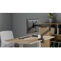 Supporto da Scrivania per Monitor Singolo 17-49'' con Molla Meccanica in Alluminio