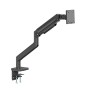 Supporto da Scrivania per Monitor Singolo 17-49'' con Molla Meccanica in Alluminio