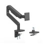 Supporto da Scrivania per Monitor Singolo 17-49'' con Molla Meccanica in Alluminio