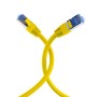Cavo di Rete Patch in Rame Cat.6A S/FTP TPE Cat.7 Ultraflex Giallo 0,5m