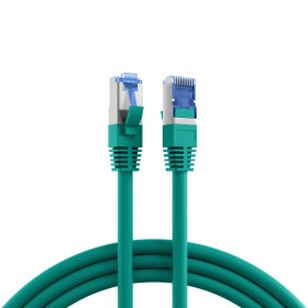 Cavo di Rete Patch in Rame Cat.6A S/FTP TPE Cat.7 Ultraflex Verde 1m