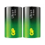 Blister 2 Batterie Torcia D GP Ultra Plus