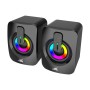 Set Speaker 3.5mm Stereo USB con LED