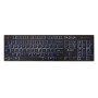 Tastiera 105 Tasti USB Layout Americano, colore Nero