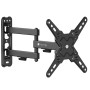 Supporto a Muro Universale 3 Snodi per TV LED-LCD 13-42'' Nero
