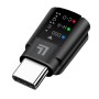 Adattatore Convertitore Audio DAC con Equalizzatore da USB-C&trade a 3,5 mm Nero
