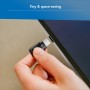 Adattatore Convertitore Audio DAC con Equalizzatore da USB-C&trade a 3,5 mm Nero