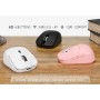 Mini Mouse Ottico Wireless 6D 3200 dpi Rosa, WM-710