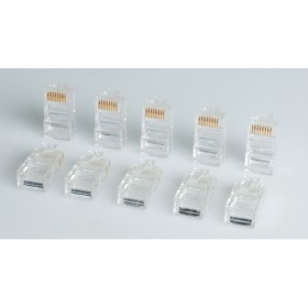 ROLINE CONNETTORE MODULARE UTP CAT5E CLASSE D 8P8C MONTAGGIO SU CAVO RJ45 GRIGIO