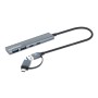 Hub 2 Porte USB-A + 2 Porte USB-C&trade USB 3.2 Gen 1