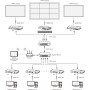 Ricevitore per Matrix Extender HDMI Over IP 4K su Cavo Cat.6 fino a 120m Multiview Ipcolor iMMS