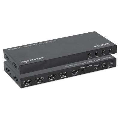 Switch Multiviewer HDMI 4K@30Hz 4x1 Nero