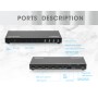 Switch Multiviewer HDMI 4K@30Hz 4x1 Nero